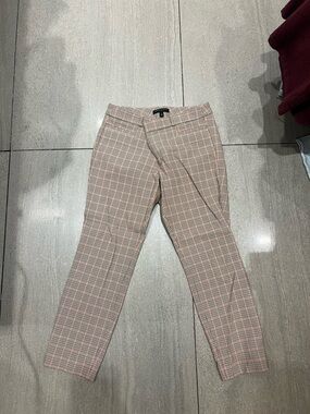 Banana Republic Pink Plaid Men's Chinos